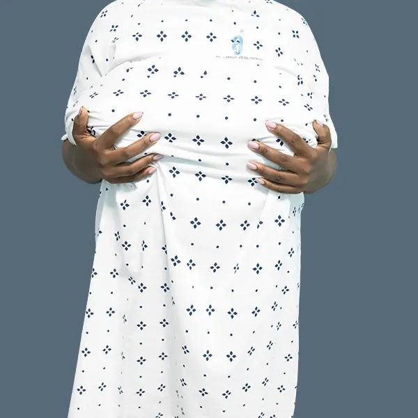 Before breast reduction case 04 front view at AJ Plastic Surgery Centre