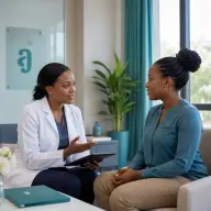 Breast procedure consultation area at AJ Plastic Surgery Centre