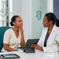 Face & Neck procedure consultation area at AJ Plastic Surgery Centre