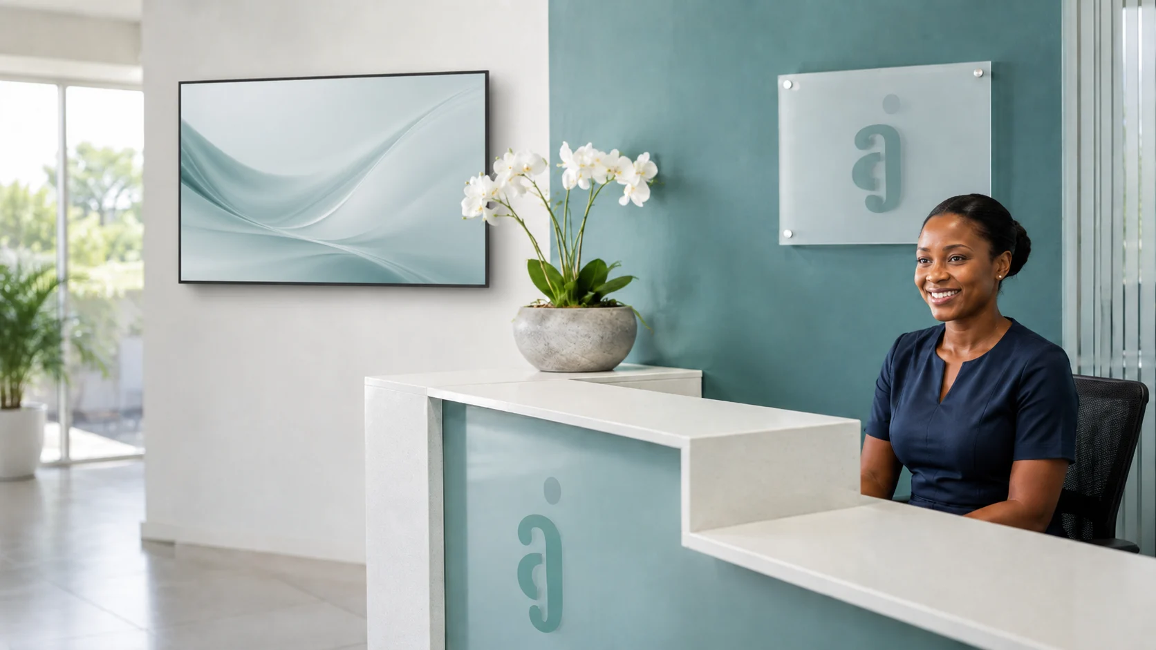 Clinic support desk for patient enquiries and appointment guidance